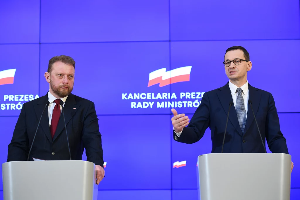 Minister zdrowia Łukasz Szumowski i premier Mateusz Morawiecki Minister zdrowia Łukasz Szumowski i premier Mateusz Morawiecki