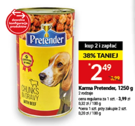 Karma dla psa Pretender