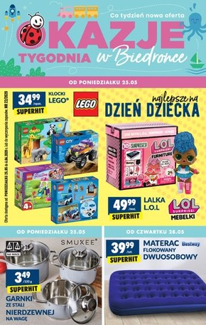 Najlepsze prezenty na Dzień Dziecka w Biedronce