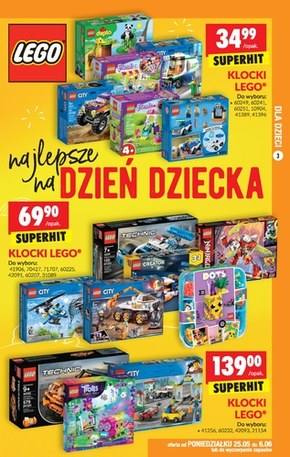 Najlepsze prezenty na Dzień Dziecka w Biedronce