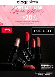 Promocje na pomadki i tusze w Inglot