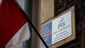 Na zdj. biuro PiS przy ul. Retoryka 7 w Krakowie
