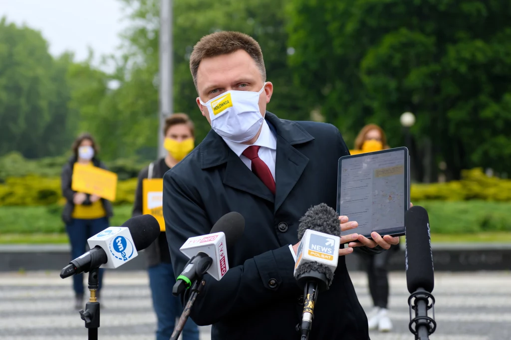 Kandydat na prezydenta Szymon Hołownia