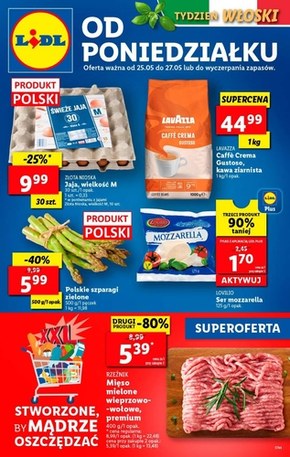 Od poniedziałku w Lidlu