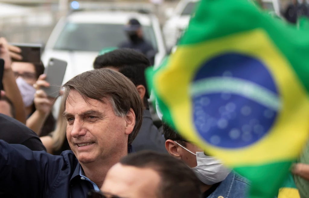 Prezydent Brazylii Jair Bolsonaro Prezydent Brazylii Jair Bolsonaro