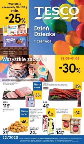 Dzień dziecka w Tesco