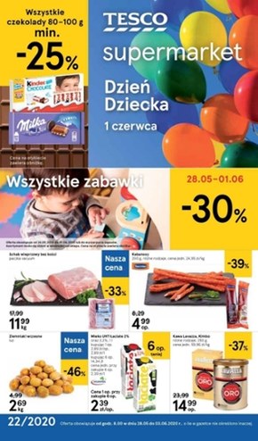 Najnowsze promocje w Tesco Supermarket