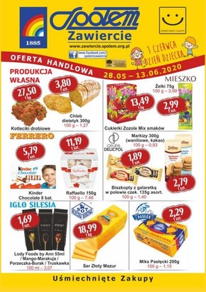 Oferta handlowa PSS Społem Zawiercie