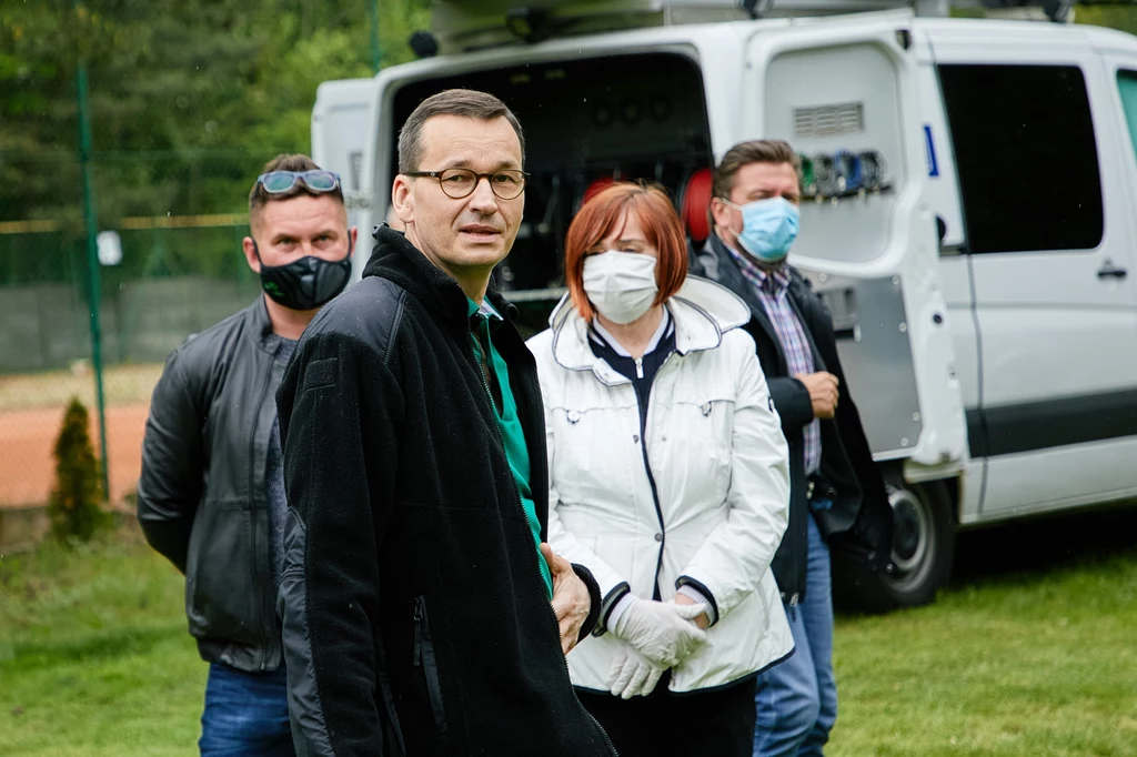 Mateusz Morawiecki w Wiśniowej Górze Mateusz Morawiecki w Wiśniowej Górze