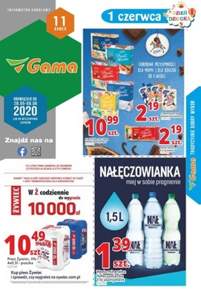 Promocje na Dzień Dziecka w Gama