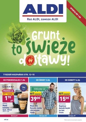 Grunt to świeże dostawy - Aldi