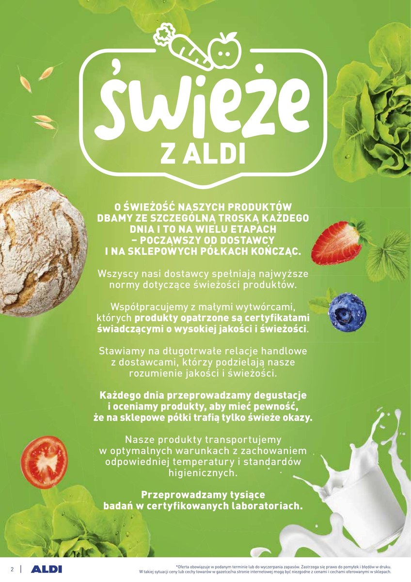 Gazetka Aldi Grunt to świeże dostawy Aldi 01. 06. 2020 Gazetka promocyjna i reklamowa ALDI, Gazetka, od 0606