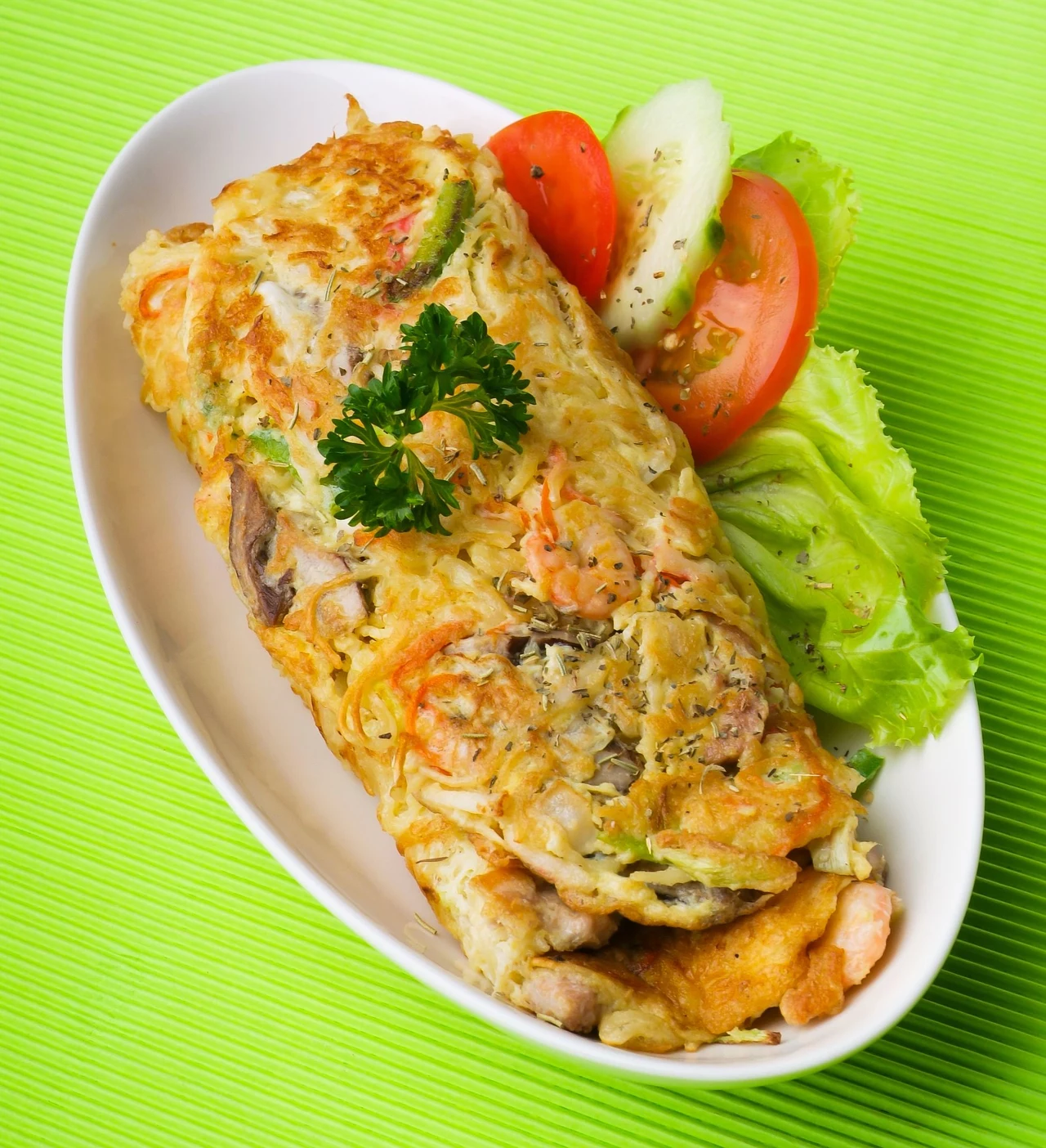Omlet z warzywami