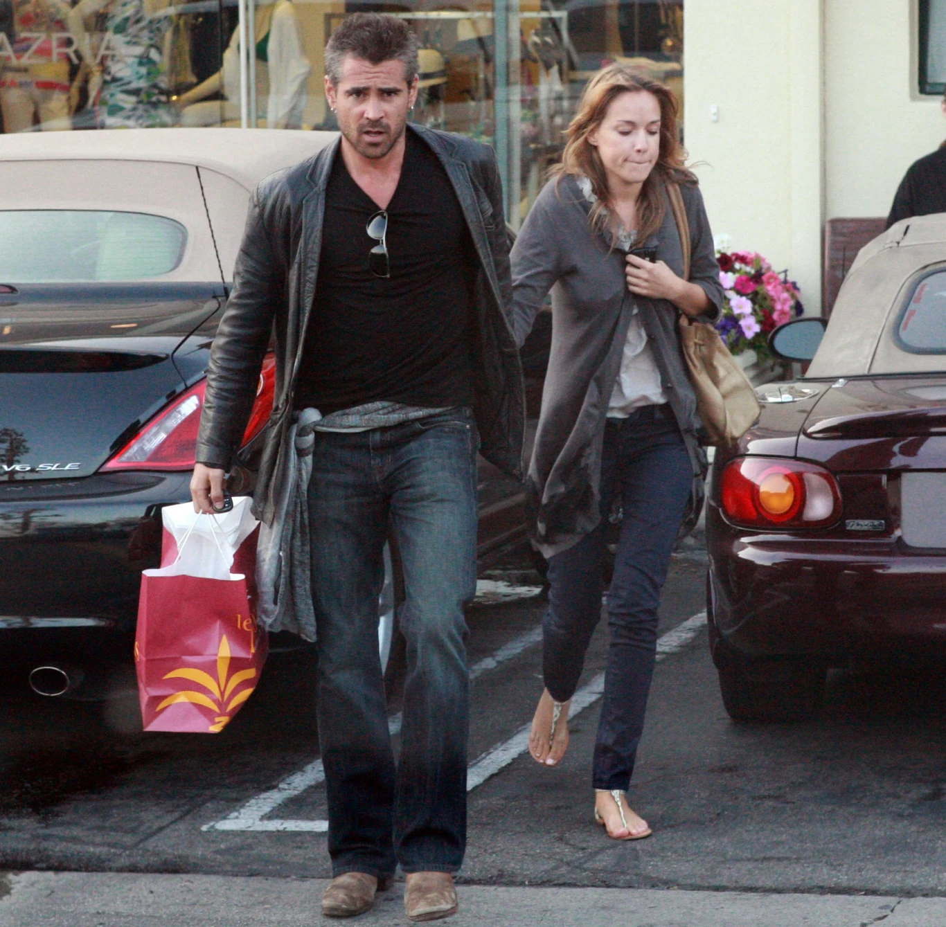 Alicja Bachleda-Curuś i Colin Farrell Alicja Bachleda-Curuś i Colin Farrell