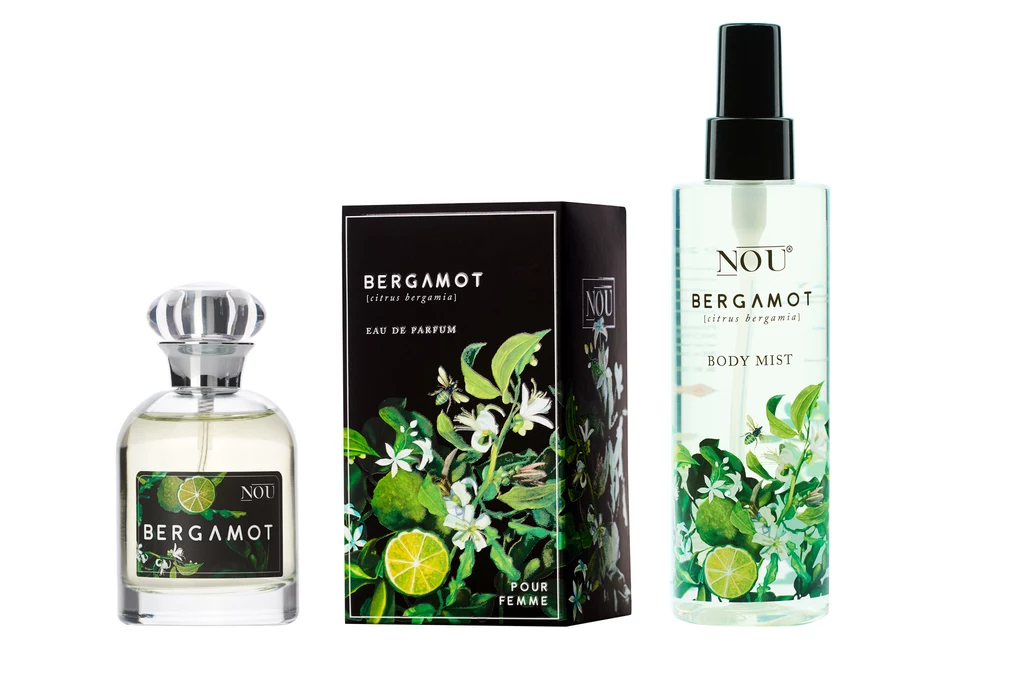 NOU Bergamot - energetyczny, pobudzający zmysły. Wspaniale odświeża, dodaje energii i optymizmu. Zostawia na ciele orzeźwiający zapach cytrusów i bergamotki, doprawione wonią kardamonu i zielonych listków. Łagodności dodają jaśmin, zielona herbata, irys i lilia, a ciepła drzewo cedrowe i piżmo. Perfekcyjny dla mam aktywnych, uprawiających sport. NOU Bergamot - energetyczny, pobudzający zmysły. Wspaniale odświeża, dodaje energii i optymizmu. Zostawia na ciele orzeźwiający zapach cytrusów i bergamotki, doprawione wonią kardamonu i zielonych listków. Łagodności dodają jaśmin, zielona herbata, irys i lilia, a ciepła drzewo cedrowe i piżmo. Perfekcyjny dla mam aktywnych, uprawiających sport.