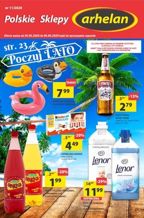 Promocje na ciepłe dni w Arhelan
