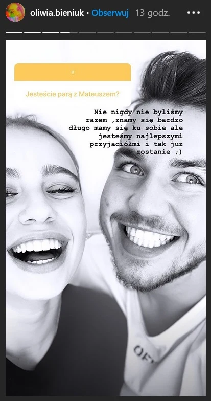 Oliwia Bieniuk wyjawiła, co ją łączy z pasierbem Natalii Siwiec, Mateuszem