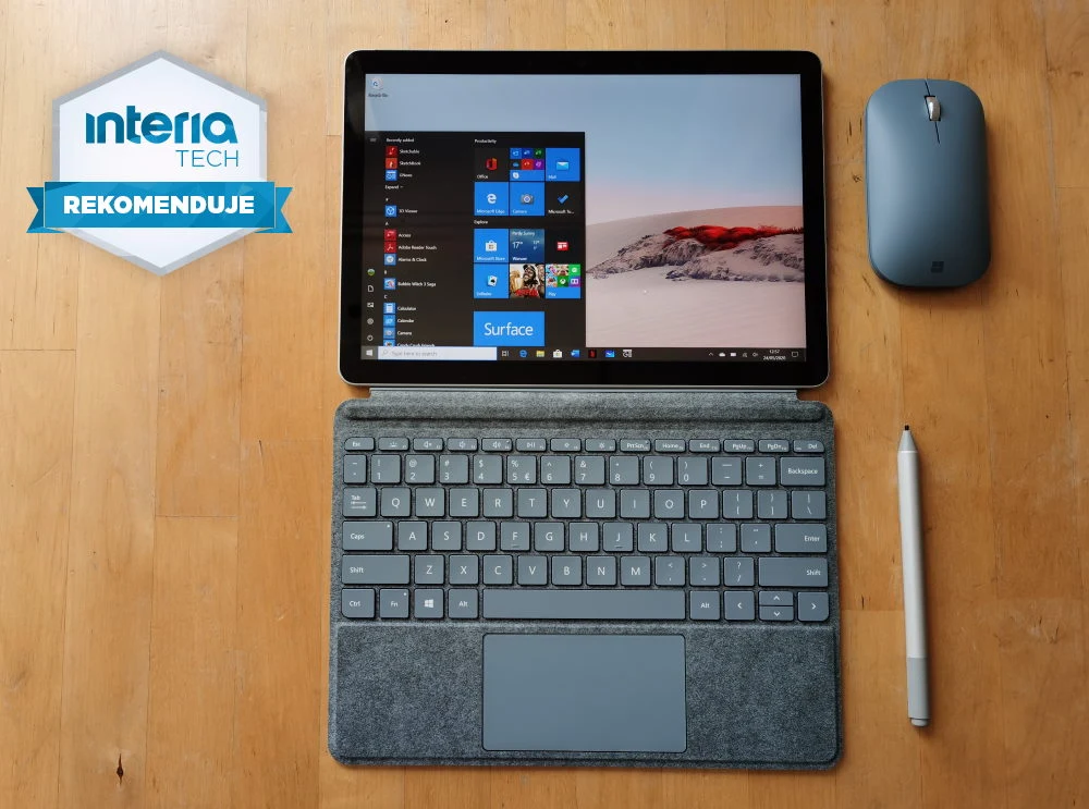 Surface Go 2 otrzymuje REKOMENDACJĘ serwisu Interia Tech Surface Go 2 otrzymuje REKOMENDACJĘ serwisu Interia Tech