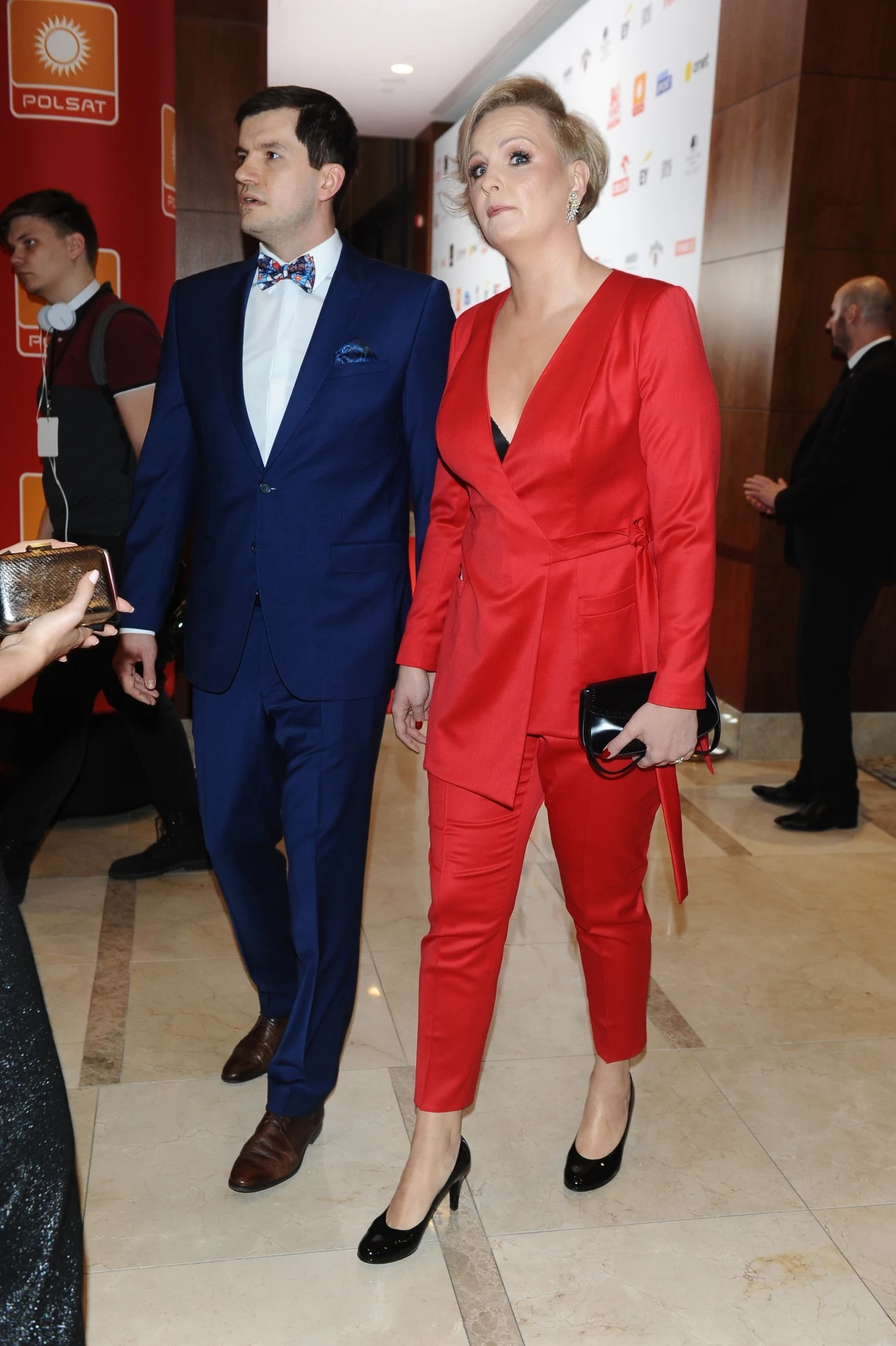 Otylia z partnerem Otylia z partnerem