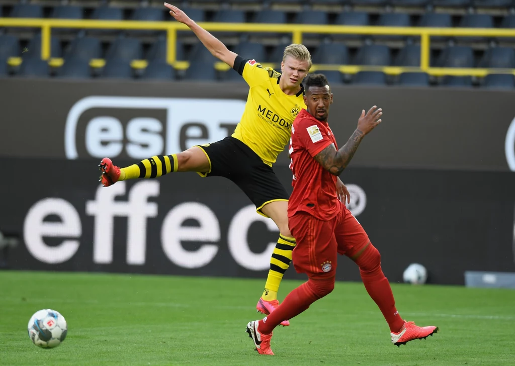 Erling Haaland i Jerome Boateng Erling Haaland i Jerome Boateng