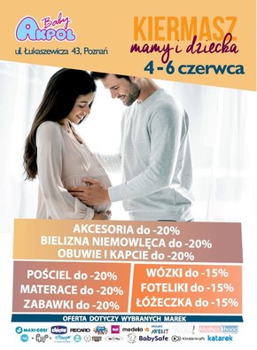Kiermasz mamy i dziecka w Akpol Baby Poznań