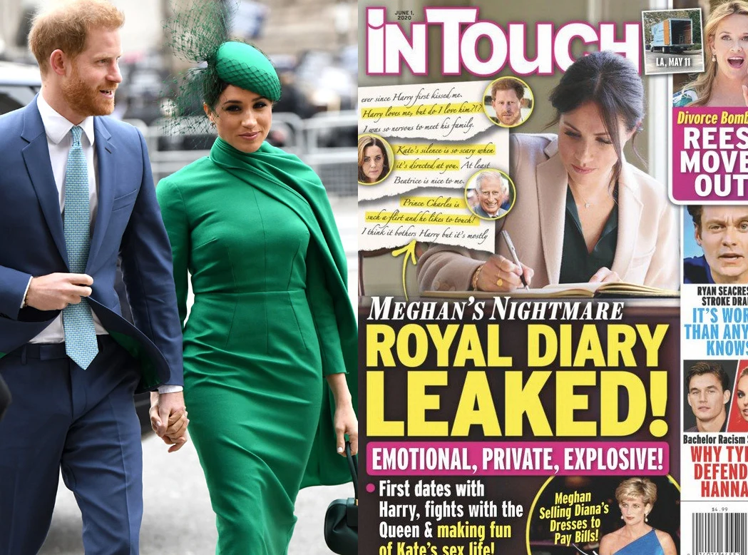 O dzienniku Meghan Markle pisze tygodnik "In Touch" O dzienniku Meghan Markle pisze tygodnik "In Touch"