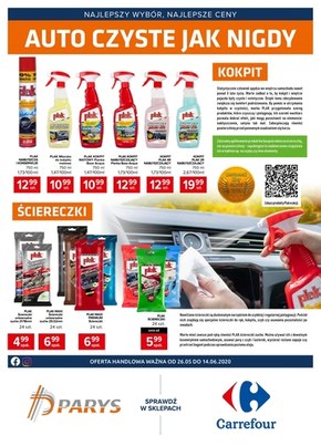 Czyste auto z Carrefour!