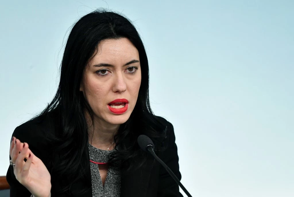 Włoska minister oświaty Lucia Azzolina