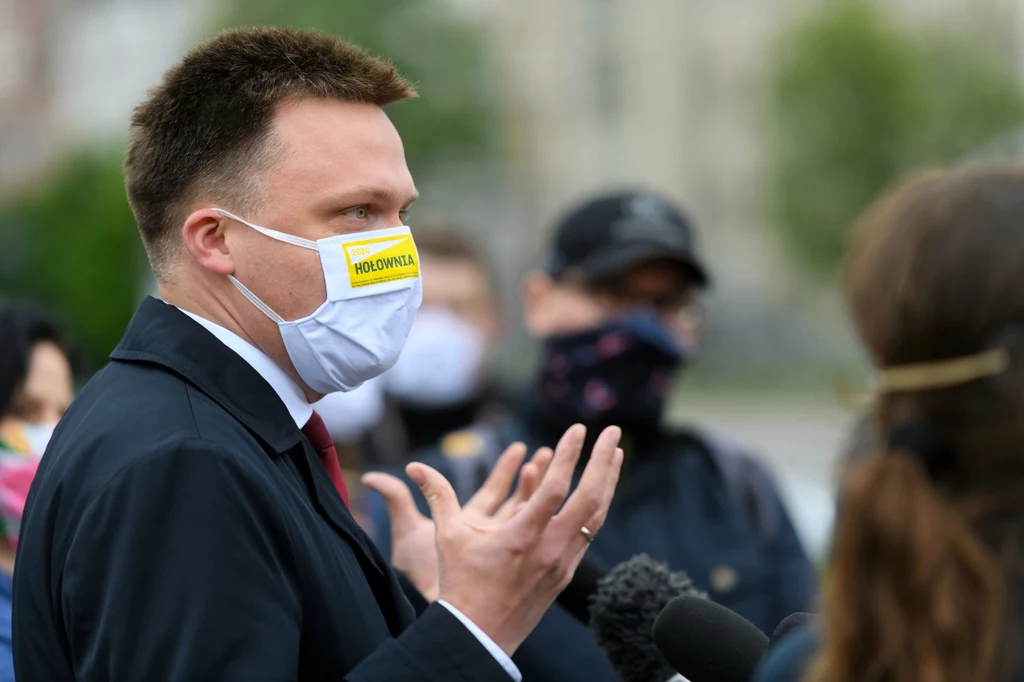 Kandydat na prezydenta Szymon Hołownia