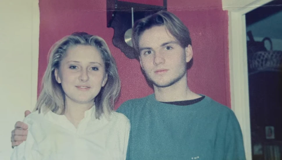 Agata i Andrzej Dudowie w młodości 