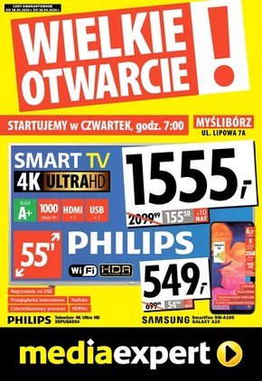 Wielkie otwarcie Media Expert - Myślibórz