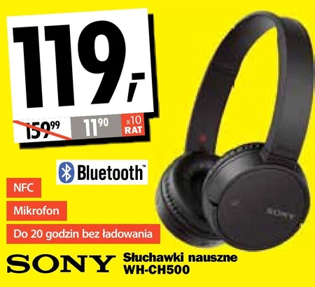 Słuchawki nauszne Sony