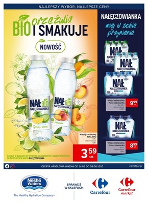 Orzeźwienie w Carrefour