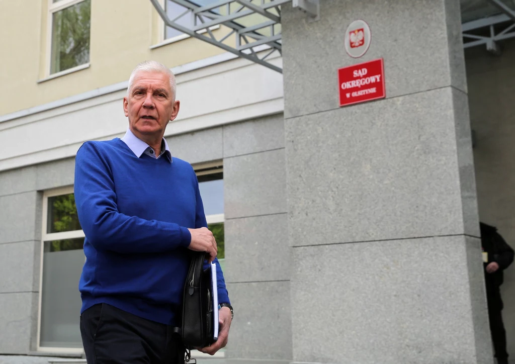 Jacek Wach przed Sądem Okręgowym w Olsztynie