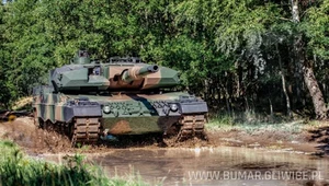 Leopard 2PL podczas prób