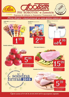 Oferta handlowa PSS Zamość