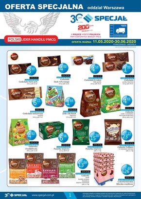 Promocje w sklepach Specjał