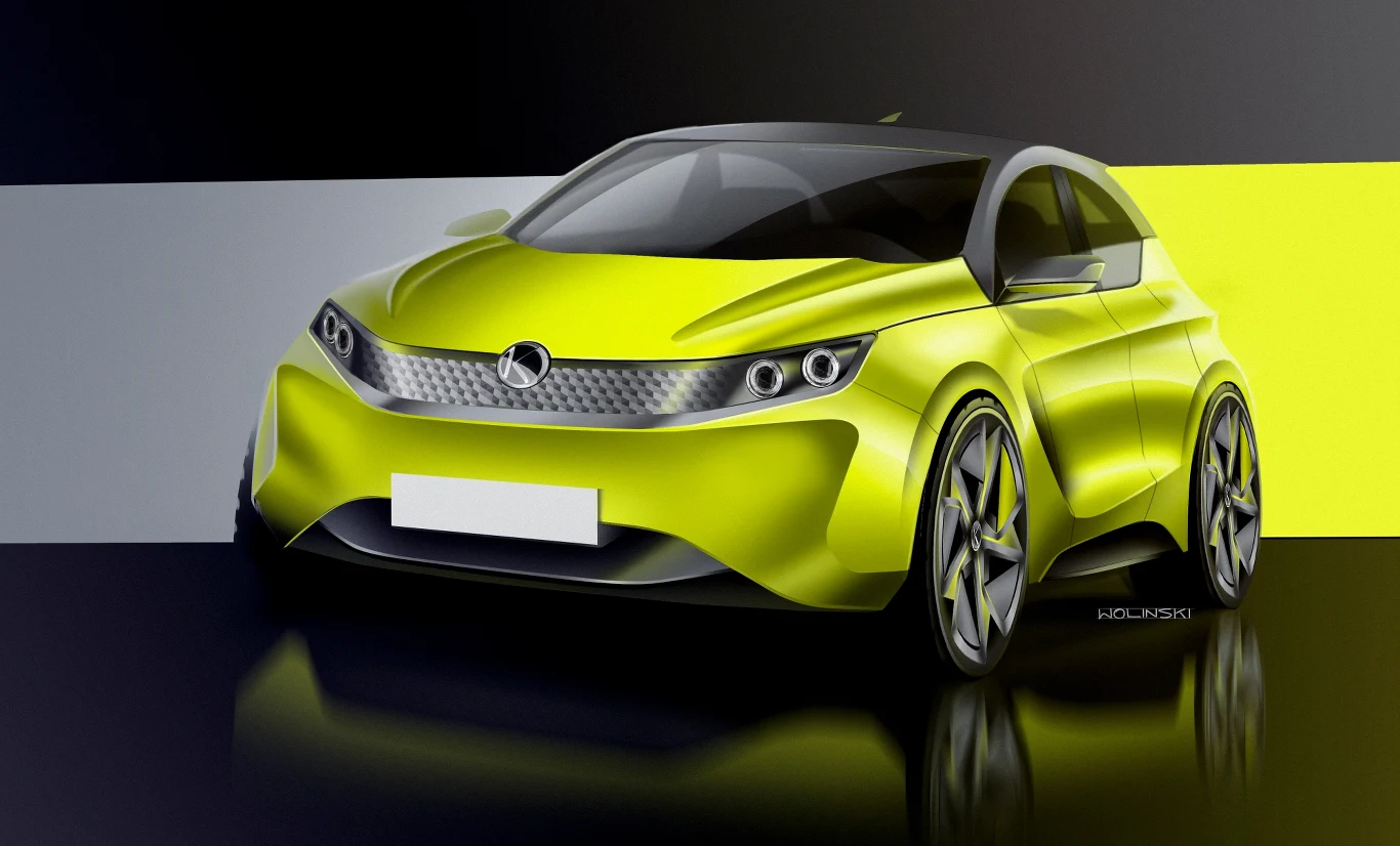 Vosco S106EV - tak prezentuje się nowa wersja na ostatnich szkicach Vosco S106EV - tak prezentuje się nowa wersja na ostatnich szkicach