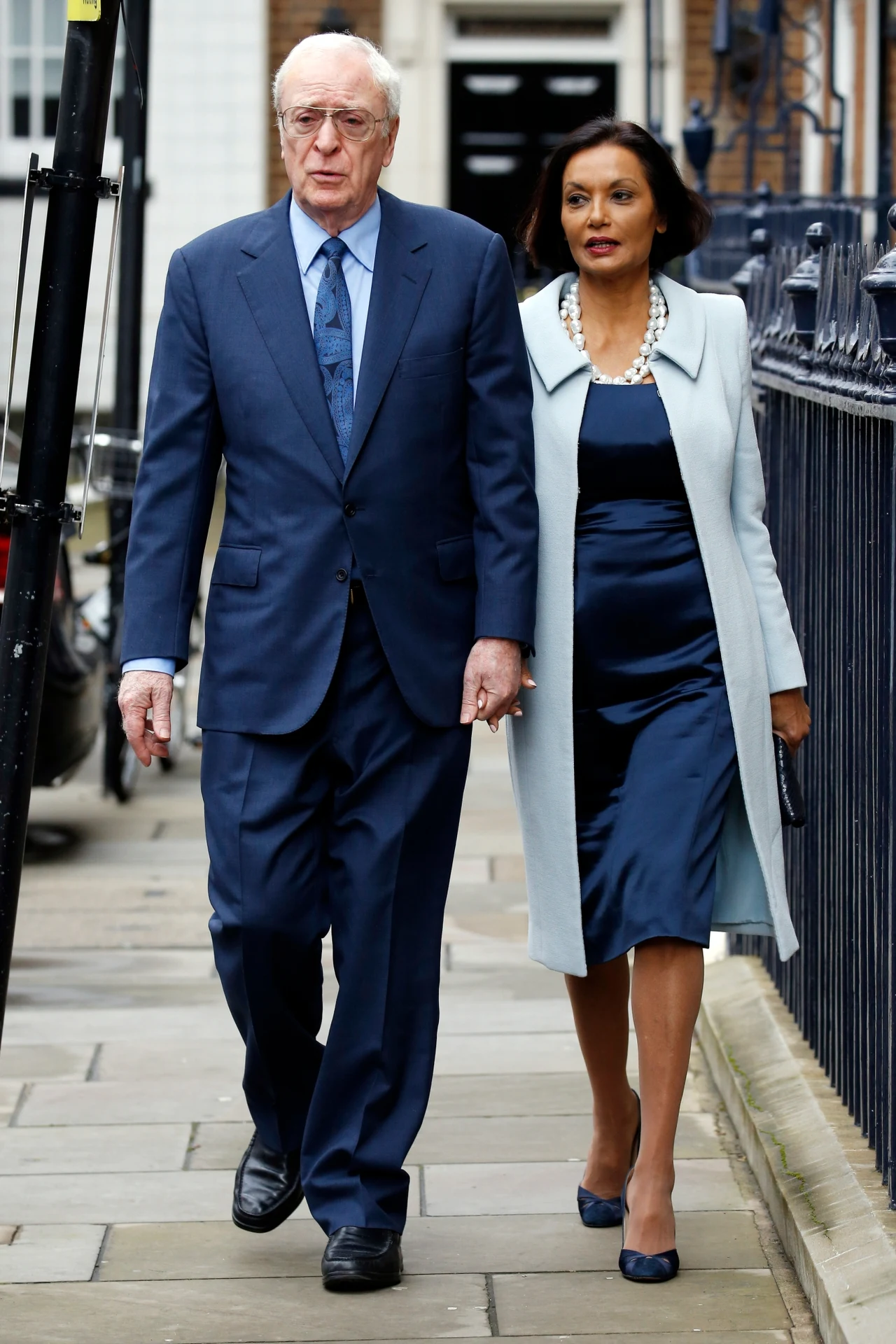 Michael Caine i jego żona Shakira Caine (2016)