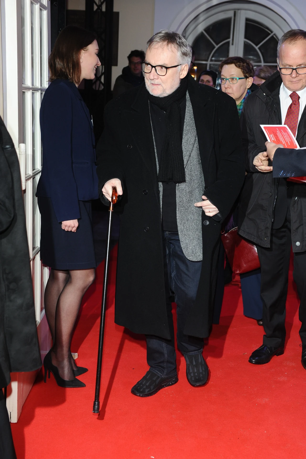 Jerzy Pilch na rozdaniu Paszportów Polityki Jerzy Pilch na rozdaniu Paszportów Polityki