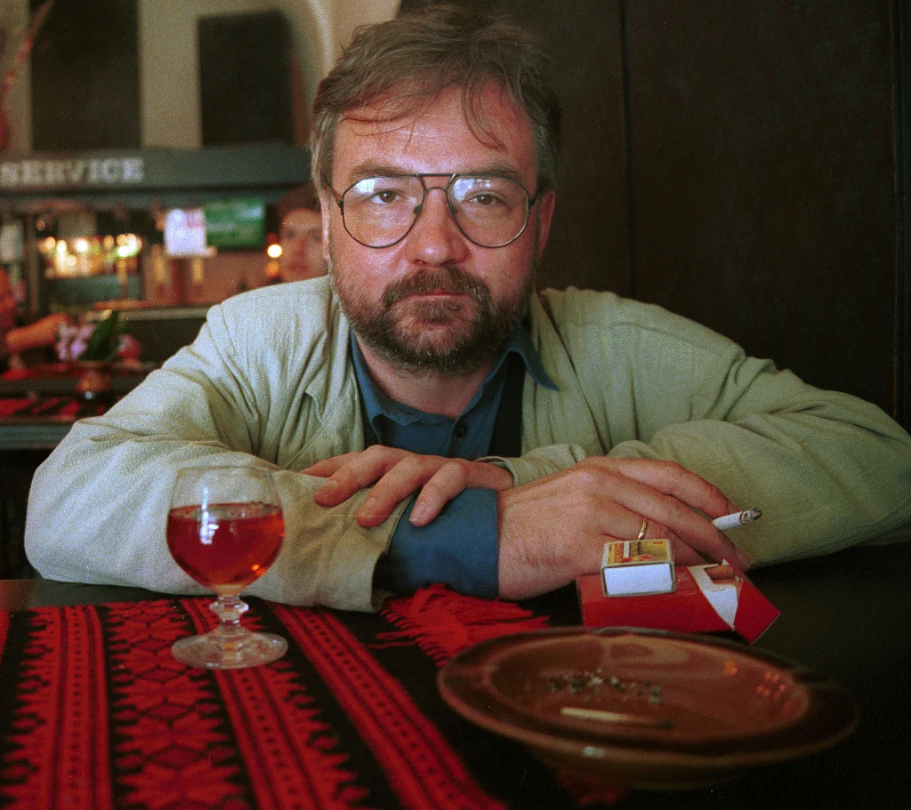 Jerzy Pilch, początek lat 90. Jerzy Pilch, początek lat 90.