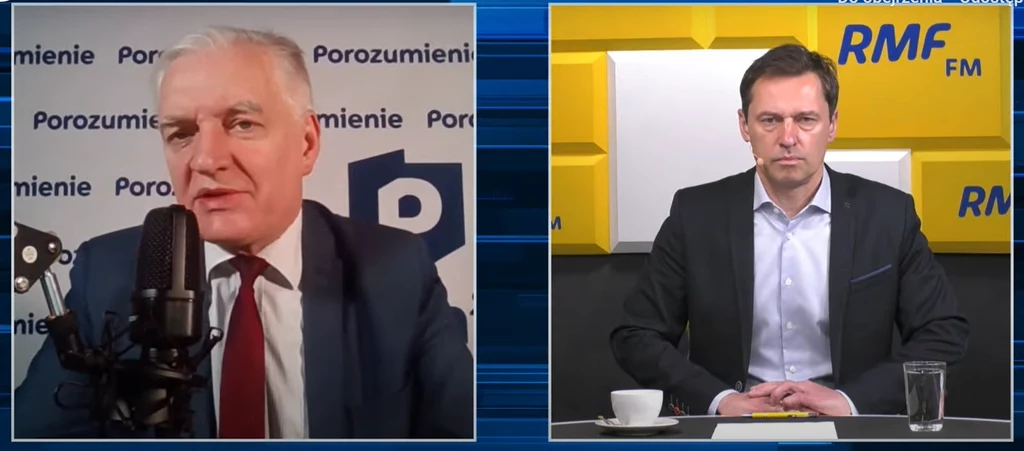 Rozmowa na antenie RMF FM Rozmowa na antenie RMF FM