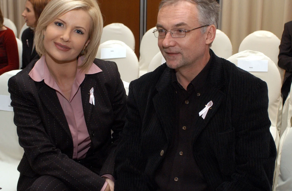 Joanna Racewicz i Jerzy Pilch