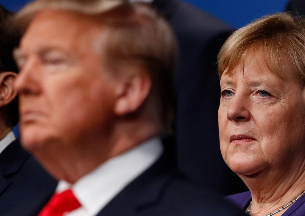 Angela Merkel i Donald Trump Angela Merkel i Donald Trump