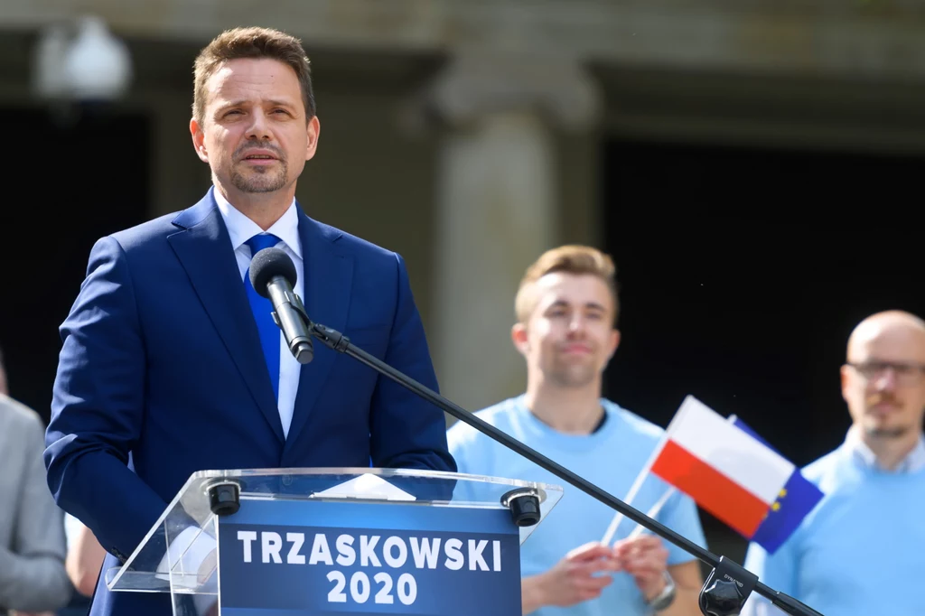 Prezydent Warszawy, kandydat PO w wyborach na prezydenta RP Rafał Trzaskowski Prezydent Warszawy, kandydat PO w wyborach na prezydenta RP Rafał Trzaskowski
