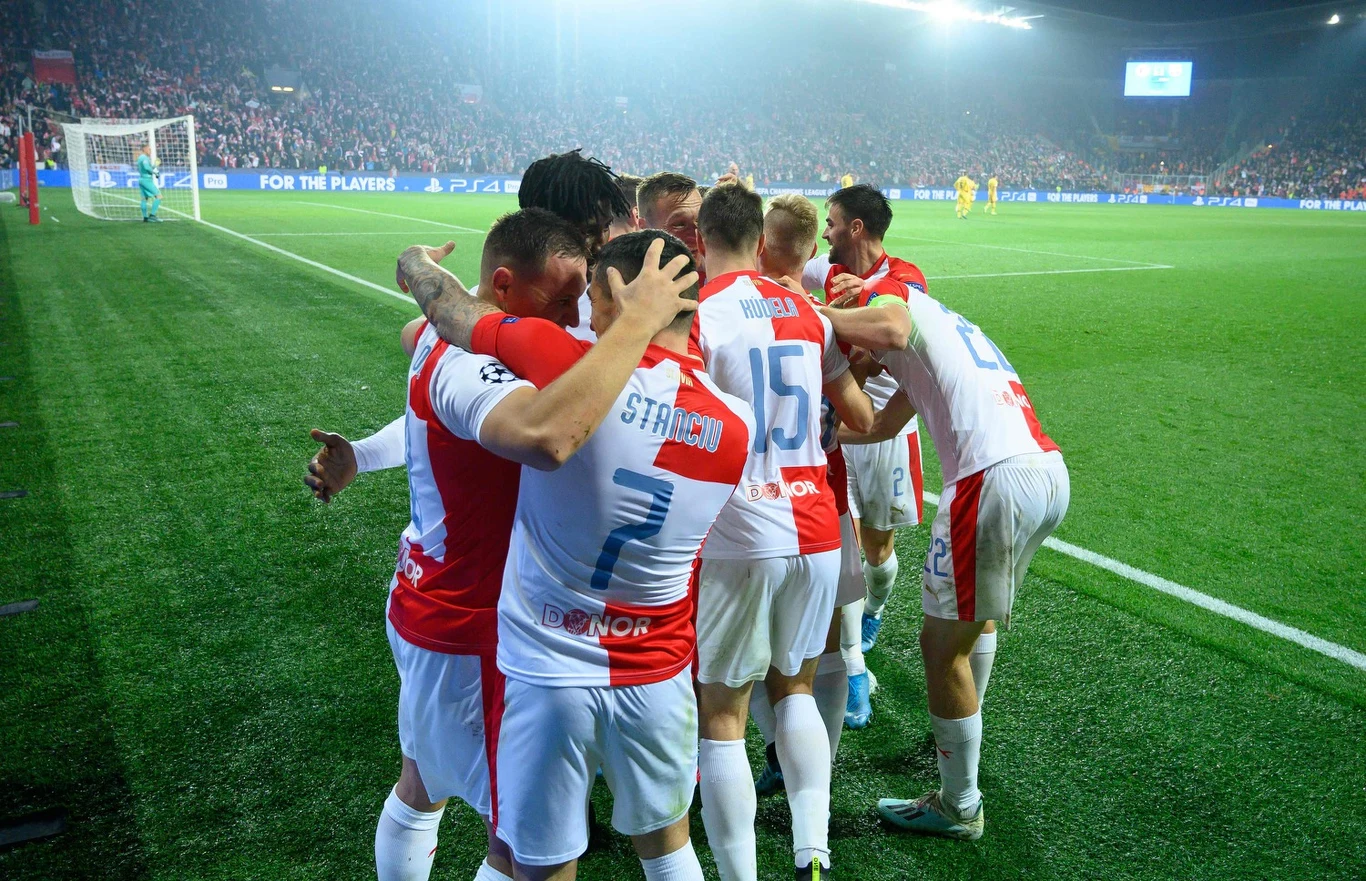 Piłkarze Slavii Praga Piłkarze Slavii Praga