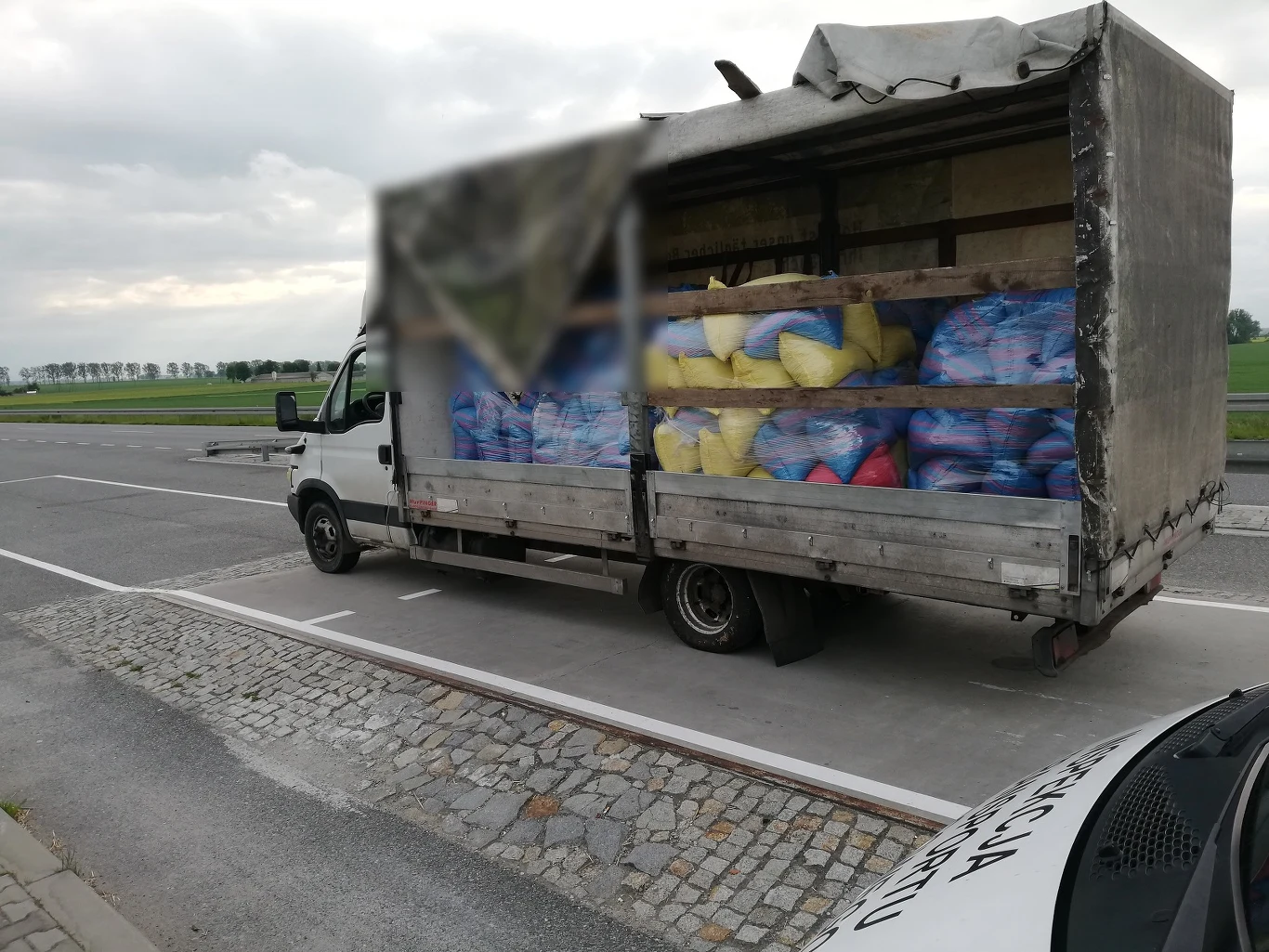 Dostawczak przeciążony o 5,5 tony Dostawczak przeciążony o 5,5 tony
