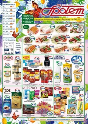 Oferta handlowa Społem Bełchatów