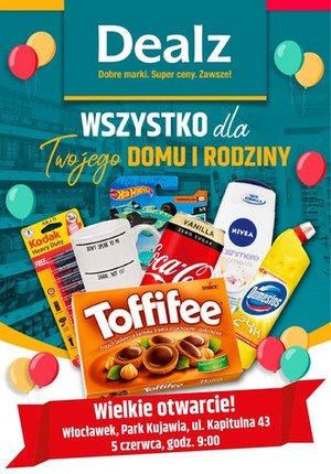 Gazetka promocyjna Dealz - Wielkie otwarcie Dealz Włocławek