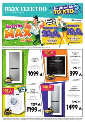 Letnie okazje Max Elektro
